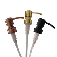 1 PC 304 สแตนเลสสตีลปั๊ม Nozzl อ่างล้างจานเครื่องจ่ายสบู่เหลวสีดํา/ทอง/Rose GOLD 1