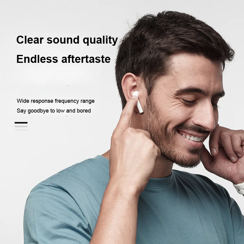TWS Wireless Bluetooth Earphone for Iphone Earbuds Bluetooth 5 1 Headphone 9D Stereo HIFI with Microphone for Smartphone