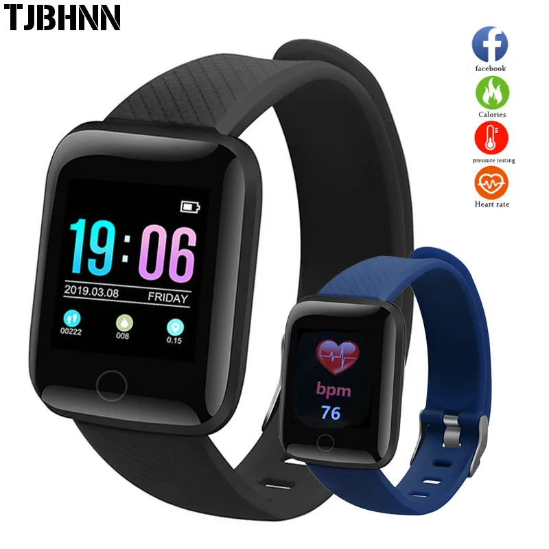 TJBHNN D13 Смарт-часы для мужчин и женщин Android Apple телефон водонепроницаемый трекер