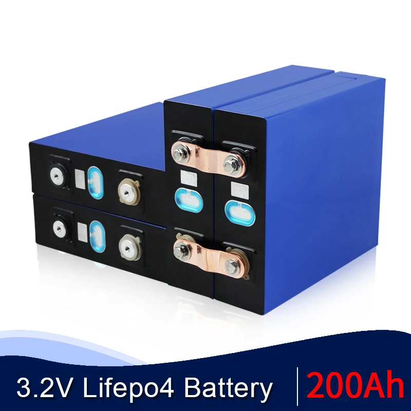 32 шт. 3 2 В 200Ah lifepo4 батарея литий железо фосфат 3C для diy 12 в 24 Солнечная энергия EV RV
