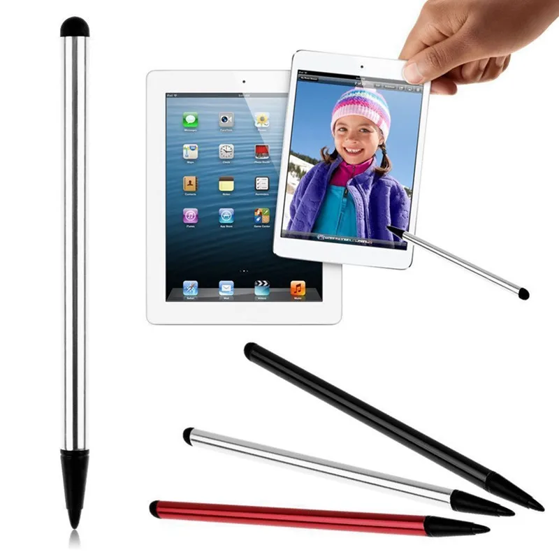 

1PC Mobile Phone Strong Compatibility Touch Screen Stylus Ballpoint Metal Handwriting Pen Touch Screen Pen