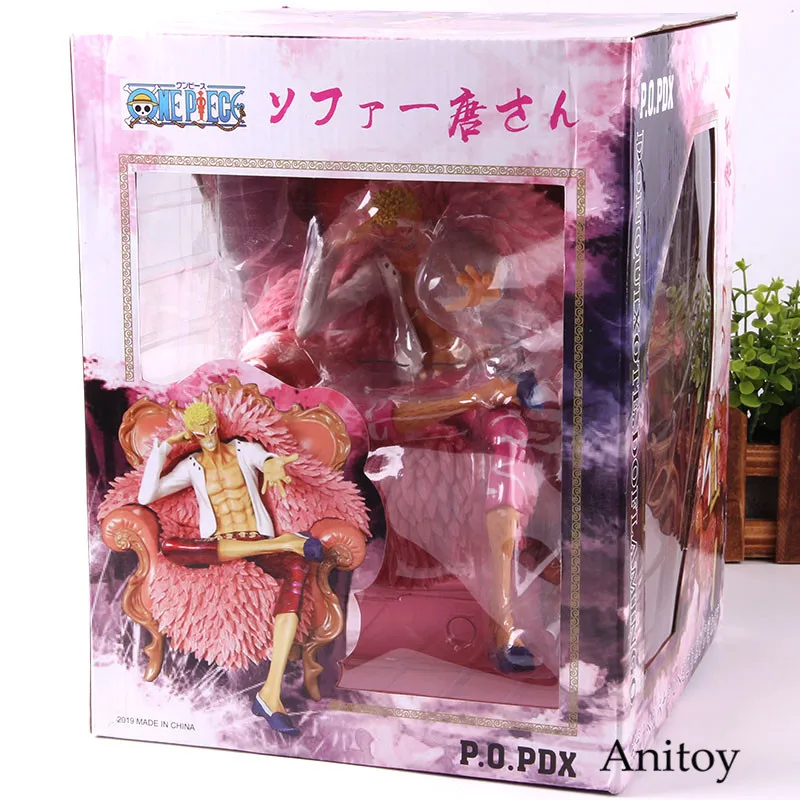 Аниме Фигурка Doflamingo one piece P.O.P DX Donquixote Doflamingo с софом one piece Коллекция Модель игрушки