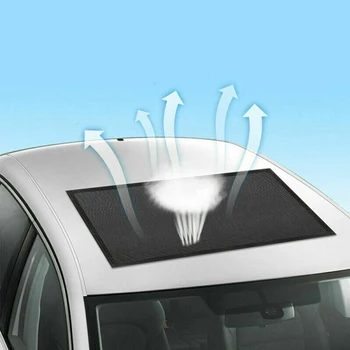 

Magnetic Car Sunroof Sun Shade Folding Mosquito Proof Roof Insulation Sunscreen Sun Visor UV Camping Protectors 2020NEW