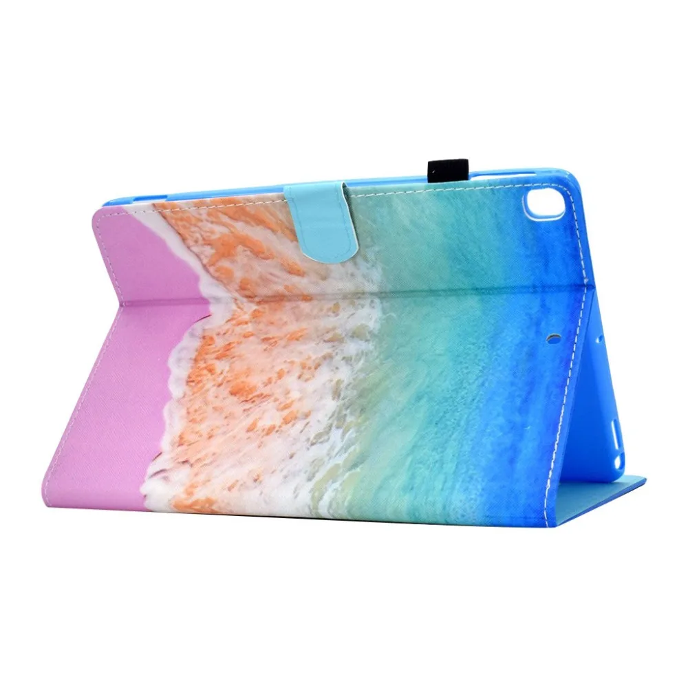 I-Pad 10,2 чехол I-Pad 7-го поколения Чехол тонкий складной чехол с подставкой Мягкий ТПУ задний Чехол защита от ударов 1017