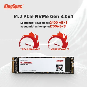 KingSpec-disco duro interno M.2 nvme para ordenador portátil, SSD de 120gb, 240gb, 500gb, M2, 1TB, 2TB, pcie, NVMe, 2280 PCIE, M.2 HDD, PCIe