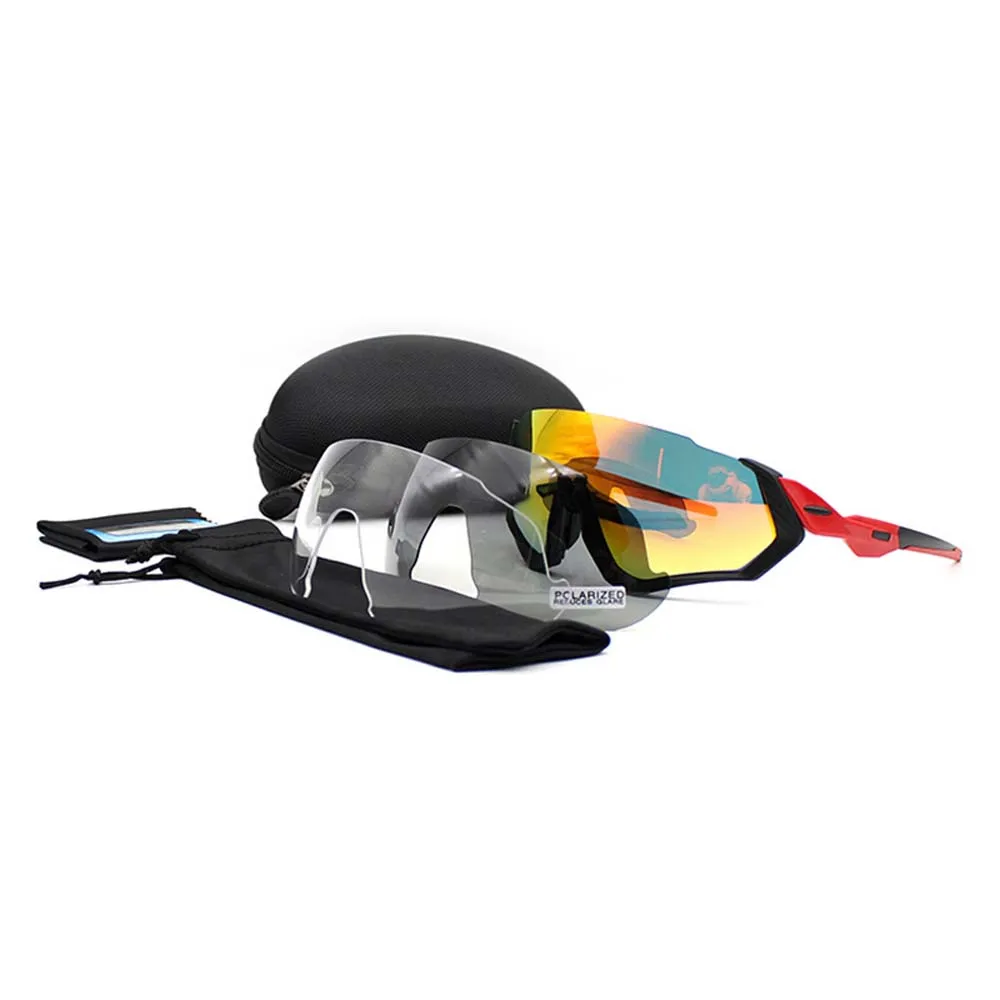 Polarized Cycling Glasses Sutro UV400 Bicycle Sunglasses Men Women Sport Mountain Bike Glasses 3 Lens Cycling Accessories BC0063 (23)