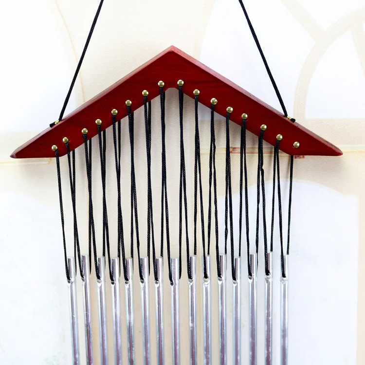 A Generation of Fat Multi-Tube Solid Wood Geometric Shapes Rust-proof Metal Tube Retail Home Pendant Hanging Decoration Students