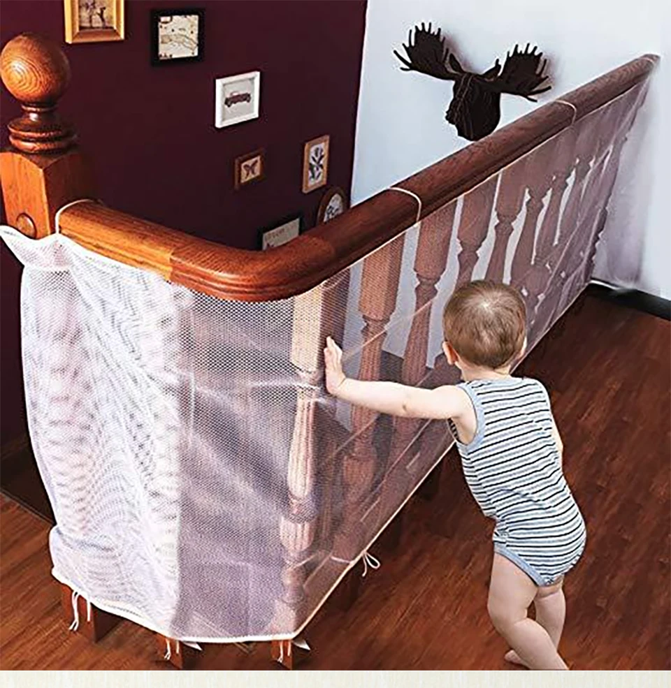 IMBABY Children's Stairs Safety Net Thickening Safety Rope Nets Balcony Protection Nets Decoration Net Anti-fall Net
