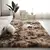 Long Hair Living Room Carpet Sofa Coffee Table Rug Bedroom Room Bay Window Bedside Carpet Luxury Furry Baby Nursery Decor Rug 18