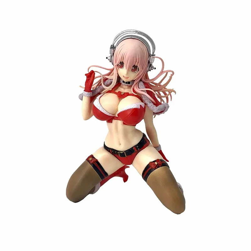 Nitro Super Sonic Sonico Christmas Ver. PVC Action Figure Anime Sexy Model Toys Collection Doll Gift | Игрушки и хобби
