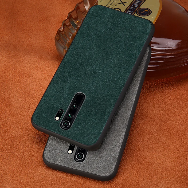 Чехол для телефона из натуральной коровьей замши для xiaomi Red mi Note 8 mi 9 mi 9 SE mi 8 Lite mi 9T mi 9 Lite 360 полный защитный чехол