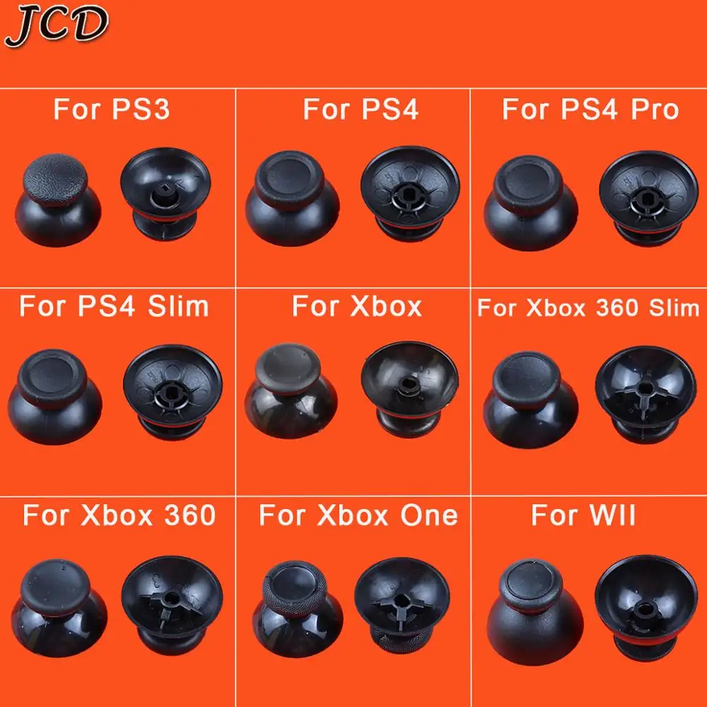 JCD 2 шт. аналоговая флейта для контроллера Sony PlayStation 3/4 PS3 PS4 Pro Xbox 360/One Wii joypad |