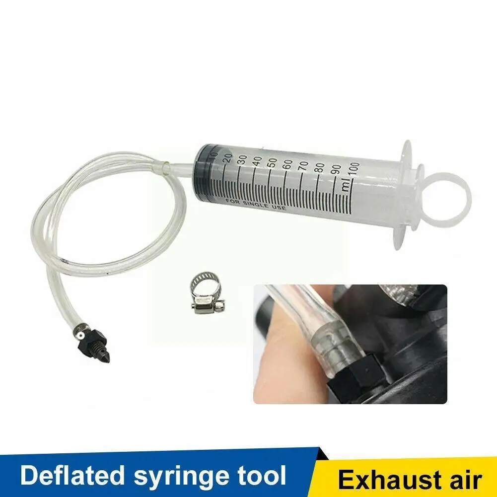 MotorcycleBleedKitBrakeCaliperGasBleedSyringeToolForHydraulic