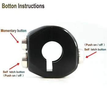 

10A Switch Accessories Motorcycle Scooter Handlebar CNC Aluminum alloy