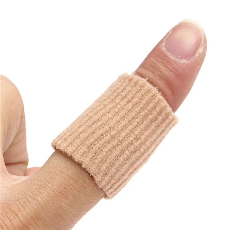 1PC Finger Corrector Feet Corrector Insoles Fabric Silicone Tube Bunion Toes Fingers Separator Divider Protector Corns Calluses