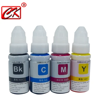 

CK Printer ink 4 Color Dye Based Refill Ink Kit for Canon GI-490 GI-790 GI-890 Pixma G1000 G1100 G1400 G2400 G3400 G2000 G3000