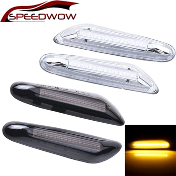 

SPEEDWOW 2PCS Flowing LED Turn Signal Light For BMW E92 E93 E83 E84 E90 E91 E60 E61 E46 1/3/5/X1/X3 Car Accessories
