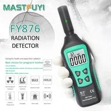 Mastfuyi FY876 Palmare EMF Meter Rivelatore di Radiazione Elettromagnetica Monitor di Uso Domestico di Alta Precisione Onda Tester di Radiazione