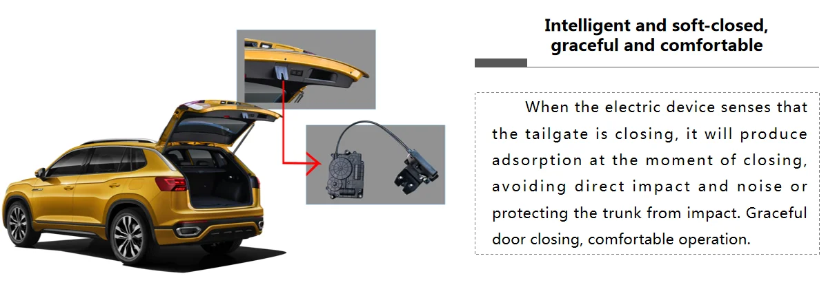 OZGQ автомобиль грузовик без Шум травмозащитная дистанционного Управление Авто интеллигентая(ый) электрическая задняя дверь лифта для Lexu NX