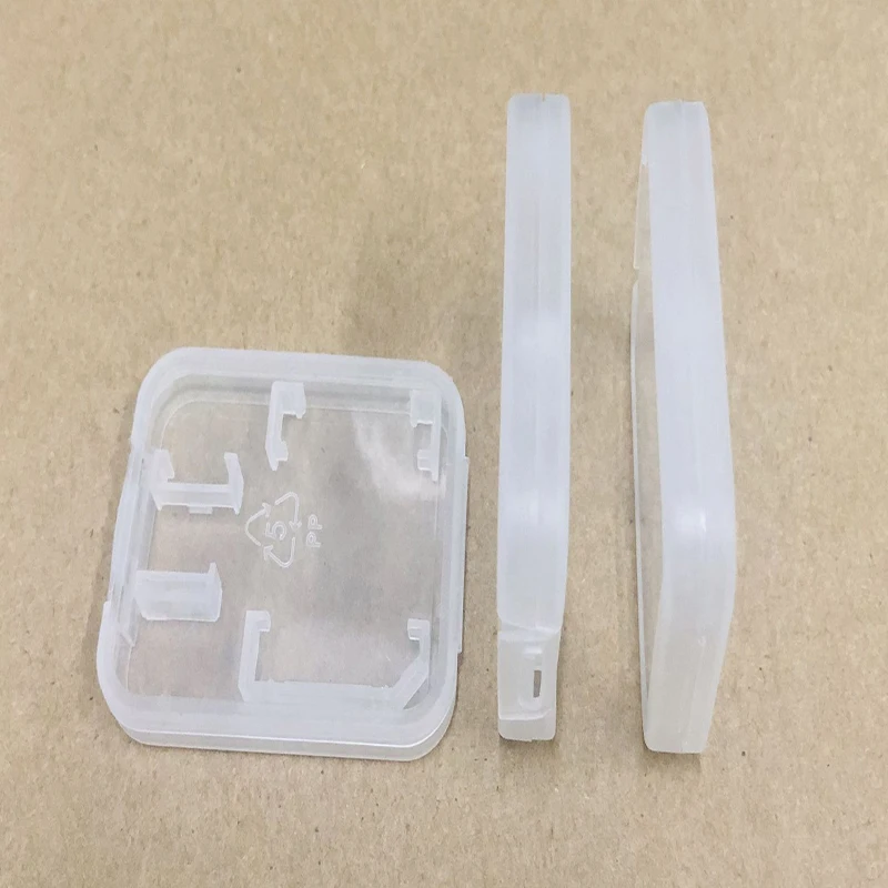 Little White Box 10 pcs/pack Micro Sd Card Small TF Card Box Memory Card tiny SD / TF card FOR storage box plastic box