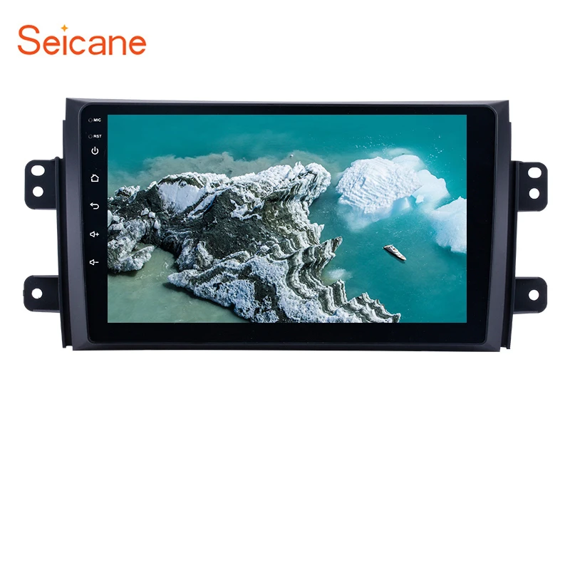 Seicane Android 9 0 2Din автомобильное радио GPS для 2006 2007 2008 2009 2010 2011 2012 Suzuki SX4 Автомобильный
