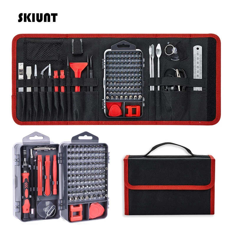 SKIUNT 115/135-In-1 Screwdriver Set Magnetic Bit Torx Phillips Screw Bits Repair Laptop Mobile Phone Tools Kit | Инструменты