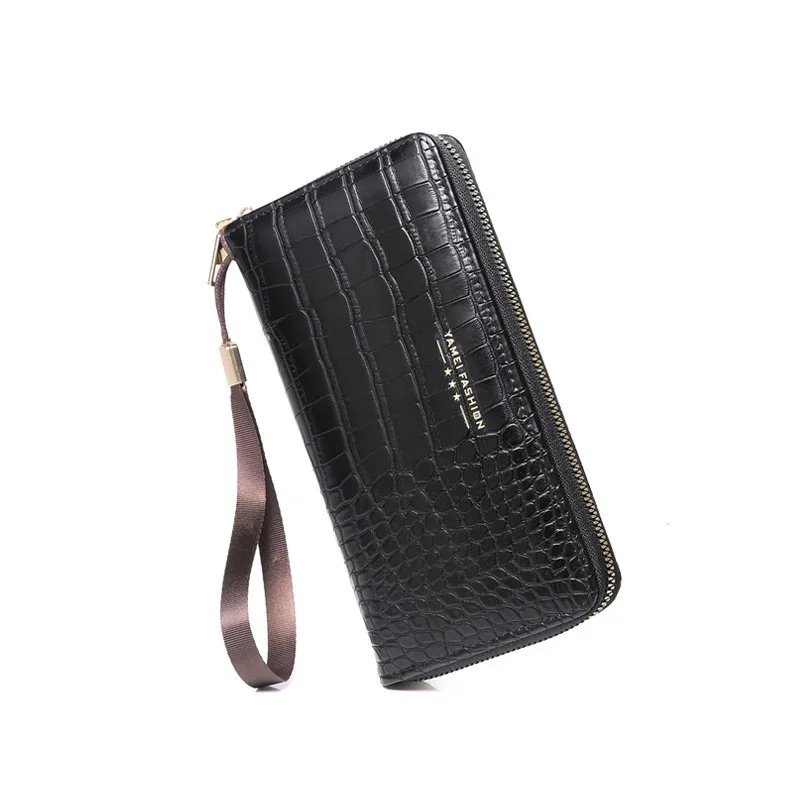 

2023 New Women Wallets PU Lady Wristband Clutch Bags Girls Long Money Coin Purse Pack Card ID Holder Handbag bolsos y original