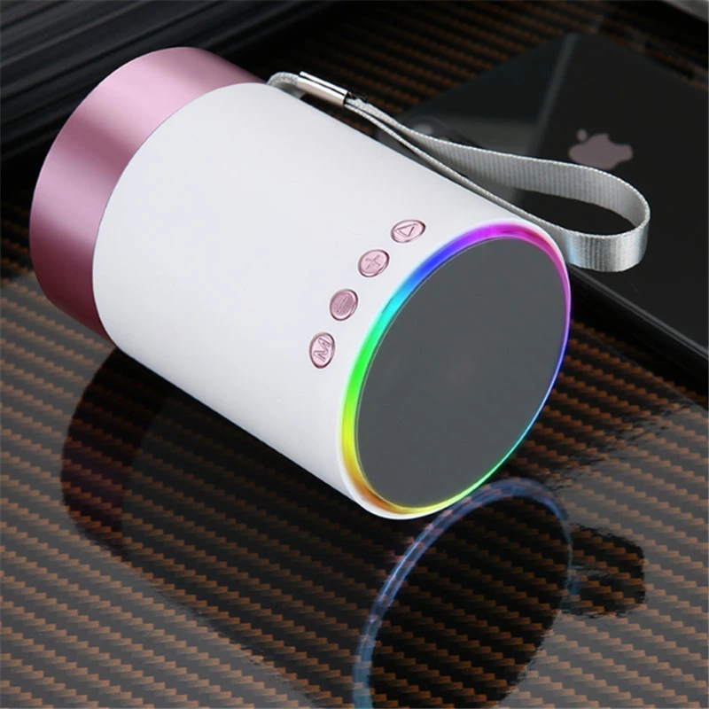 

Portable Speaker Y07 LED Bluetooth Wireless Speakers Super Bass Mini Speaker Blue Tooth Audio Support Microphone TF Card