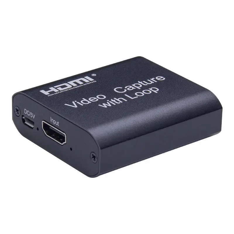 Карта видеозахвата Экран Регистраторы USB2.0 1080P Высокое разрешение игра захват