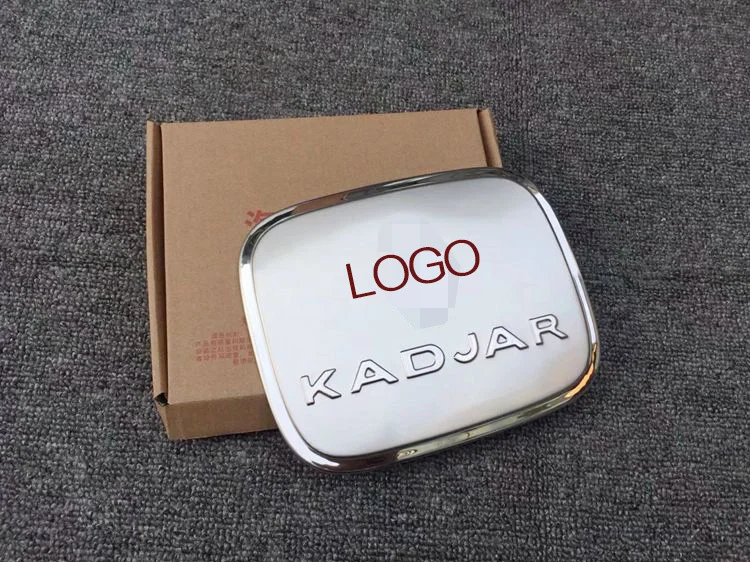 Нержавеющая сталь топлива Кепки крышки топливного бака 1 шт./компл. автомобиля чехлы внешние автомобильные Запчасти для Каджары