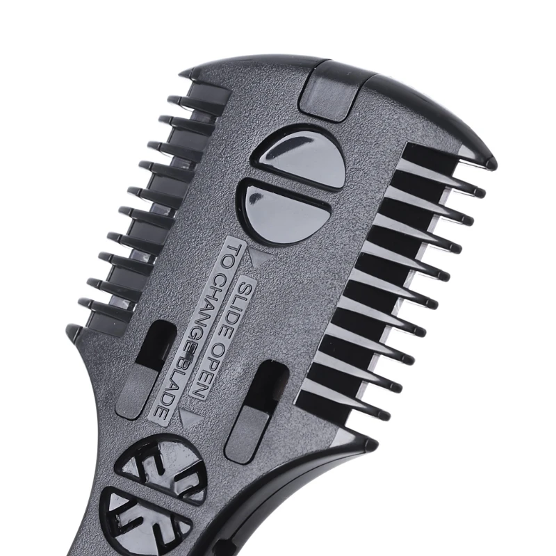 Razor Blade Hair Cutter Hairstyle Razor Comb NE5510 New 3