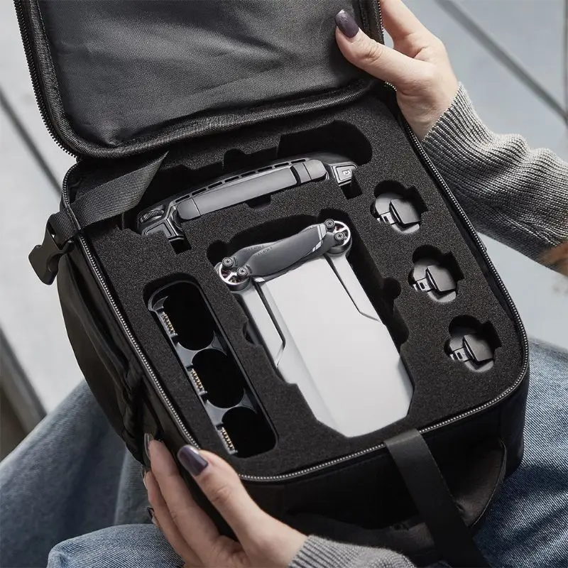 Promo ZEZ Storage Shoulder Bag Box Waterproof Nylon Carry Case for DJI Mavic Mini Drone C90F 