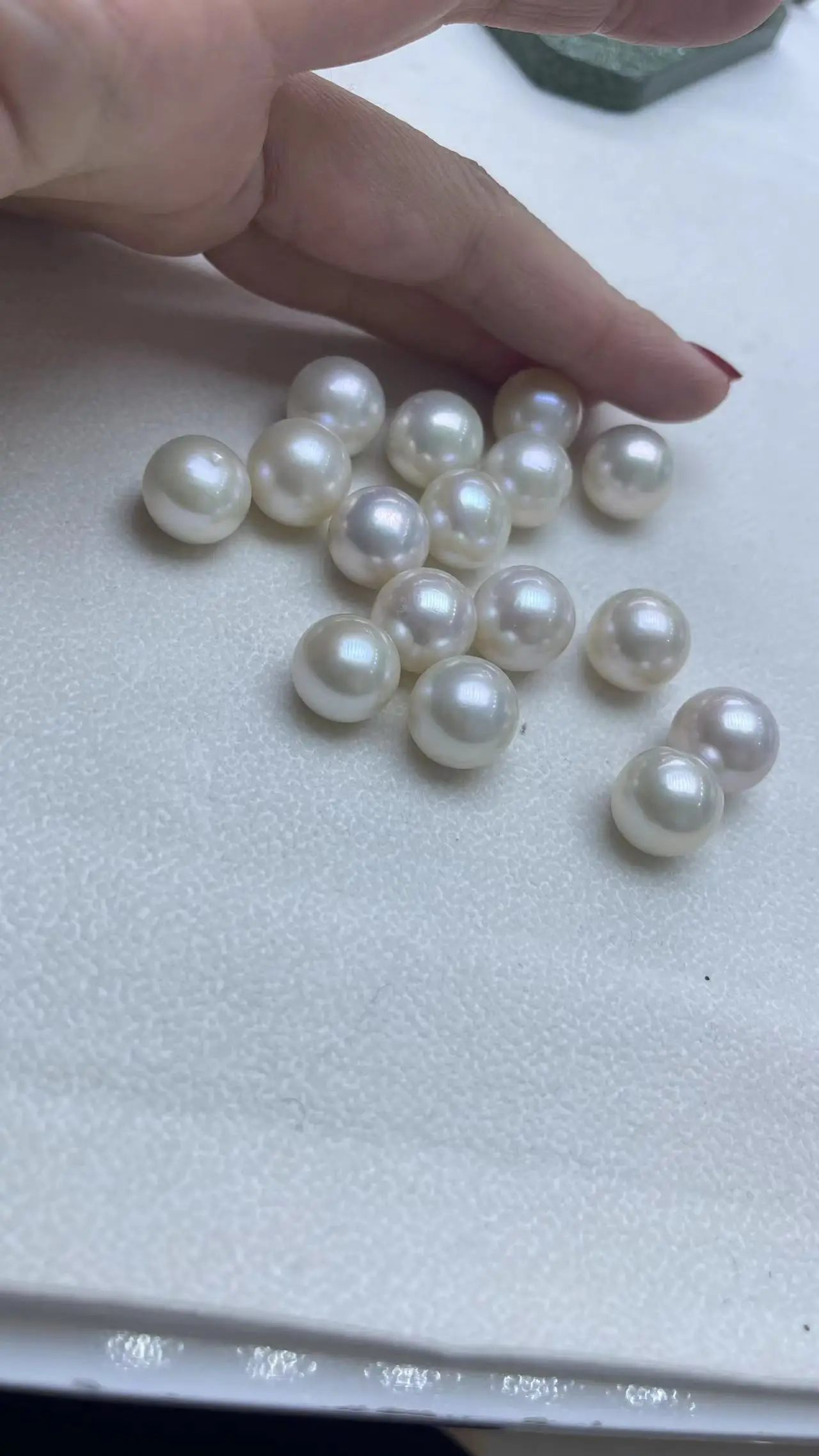 Freshwater Loose Pearl, Perfect Round, 100% Natural,