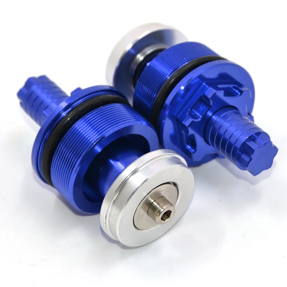 Front Shock Absorber Screw Fork Cover Cap Preload Adjusters