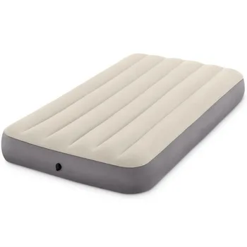 

Hot-selling Khaki Pull To Increase Double Air Bed, Inflatable Mattress Is Convenient To Carry Out Camping Furniture Supplies