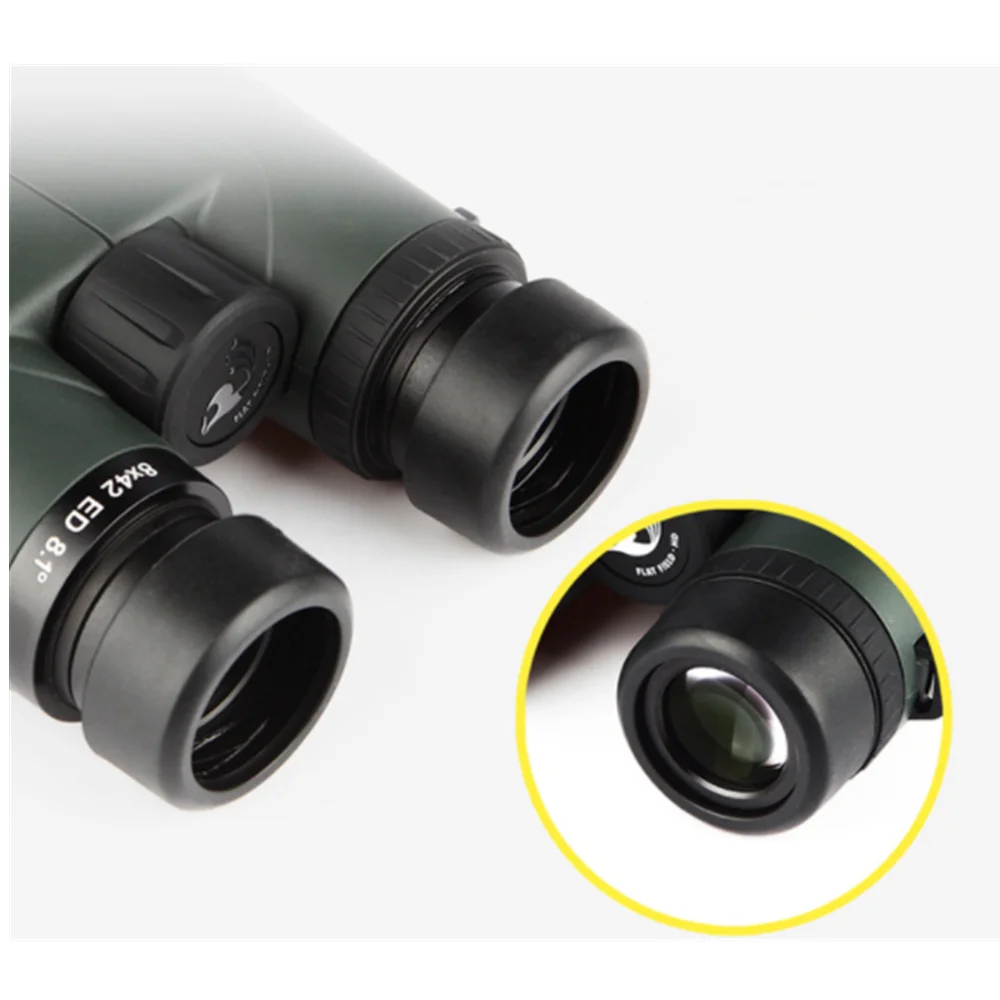 Boguan 8X42 Binoculars ED Lens Super Wide-angle Flat Field Waterproof Travel Viewing Professional Bird Mirror