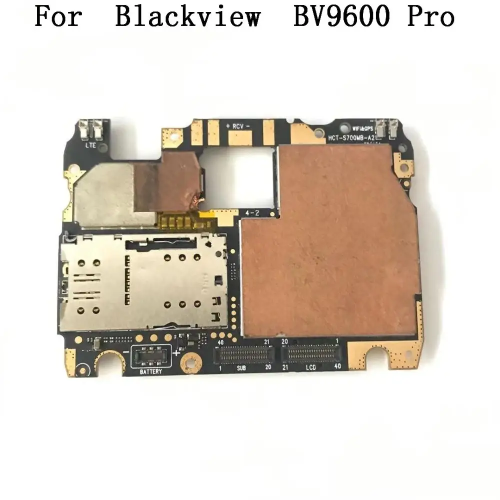 

Blackview BV9600 Pro Used Mainboard 6G RAM+128G ROM Motherboard For Blackview BV9600 Pro Helio P70 free shipping