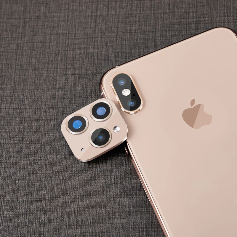 Для iPhone X секундная Замена для iPhone 11 наклейка на рассеиватель 11 PRO MAX камера взрыв модифицированный чехол объектив камера защитная крышка