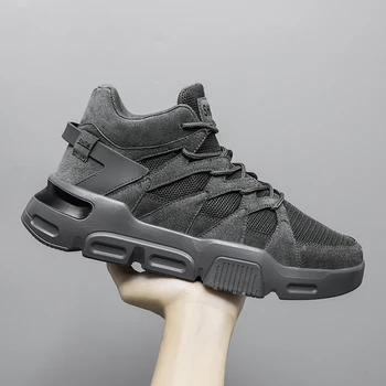 

BIGFIRSE Korean Men Casual Shoes Air Mesh Man Women High Top Sneakers Leisure Shoes Trend Zapatillas Hombre 2020 New Men Sneaker