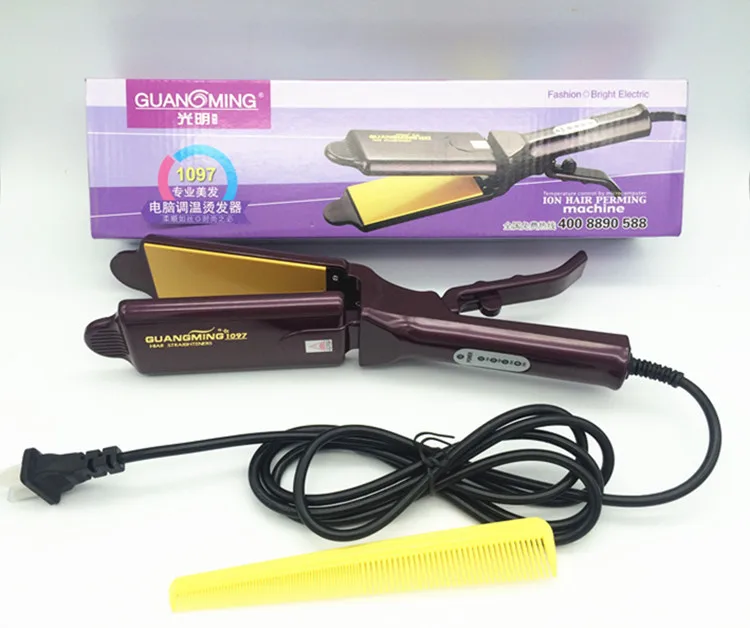 Electric Splint Light 1097 Computer Thermostat Perm Device Large Size Clip Candy Bar Speed Hot la fa qi Hair Dressing Supplies