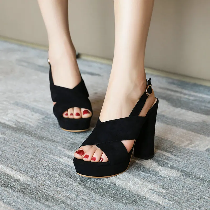 Женская обувь сезон лето Новинка Модные женские Босоножки с открытым носком в