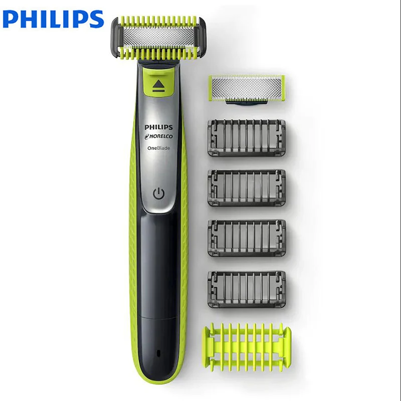 Philips QP2630 OneBlade Electric Shaver with Rechargeable Li-lon Battery Delivers 60 Minutes Using Support Wet& Dry for The Men - Цвет: QP2630