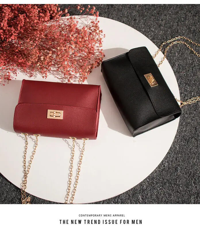 Сумки через плечо для женщин цепные сумки модная женская наплечная сумка многоцветная кожаная сумка женская сумка через плечо