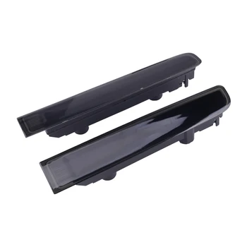 

7H0945097B 7E0945097E 7E0945097H 1 Pair Rear Barn Door High Level Third Brake Stop Light Lamp Black Lens Fit for VW T5 T6