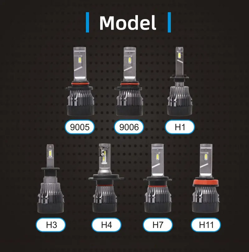 H7 светодиодный H4 с Lumi светодиодный s Luxeon зэс чипов автомобилей головные фары лампы H1 светодиодный H11 H8 HB3 9005 HB4 лампа 6500K 4300K 5000K 12V 12000LM