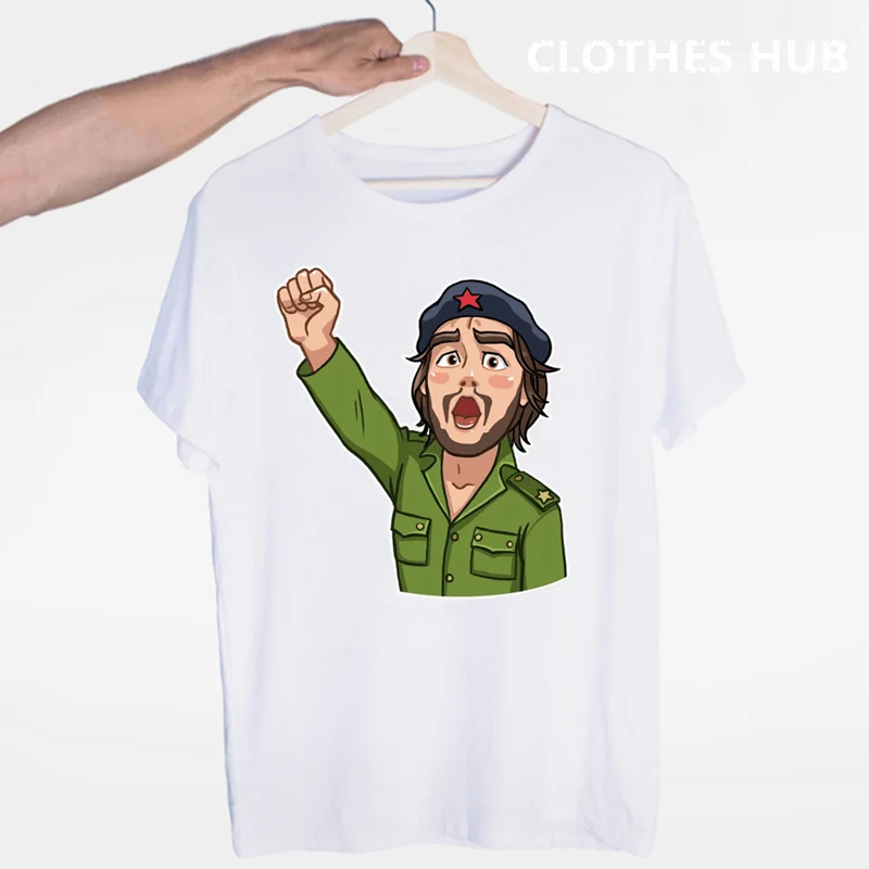 Che Guevara футболка с круглым вырезом и короткими рукавами Летняя Повседневная модная мужская и женская футболка унисекс