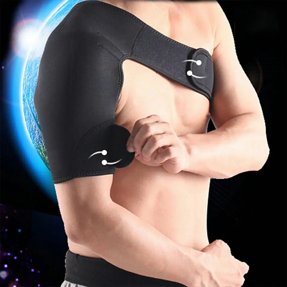 

New Neoprene Brace Dislocation Injury Arthritis Pain Shoulder Support Strap High Quality