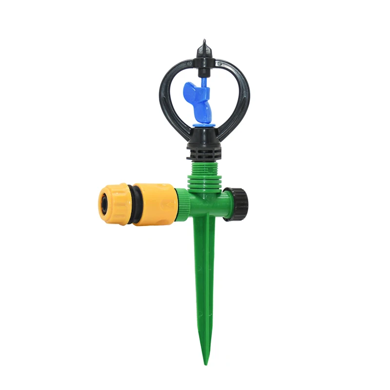 1Pcs Garden Farm Irrigation Sprinkler 360 Degrees Rotary Lawn Sprinklers Gardening Water Watering