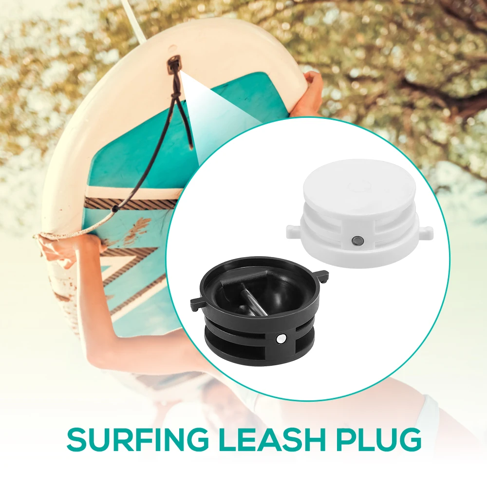 10 PCS Surfboard Leash Plug SUP Board Longboard Leg Foot Rope Round Cup Deck Plugs Surfing Accessories