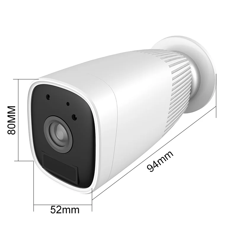 Tuay 1080P WIFI батарея камера IP наружная перезаряжаемая Беспроводная ip двухсторонняя
